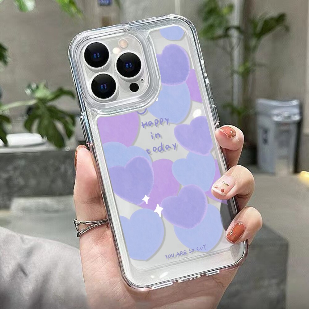 Yickyue Flower Phone Case For OPPO Reno 7 8 Pro Find X5 Pro Realme C25Y C31 C35 C30 C15 9i A54 A55 A74 A95 A76 A15 A32 A53 A9 2020 Cover