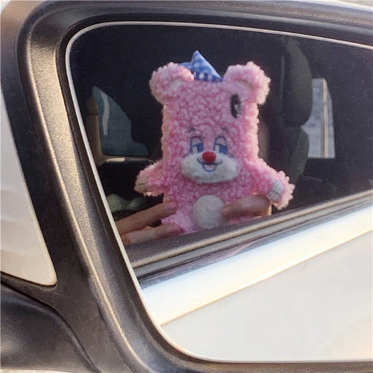 Cartoon 3D Lovely Bear Plush Phone Case For iPhone 12 11 Pro Max XR XS X Soft Cute Shockproof Warm Plush Christmas Cover Gift