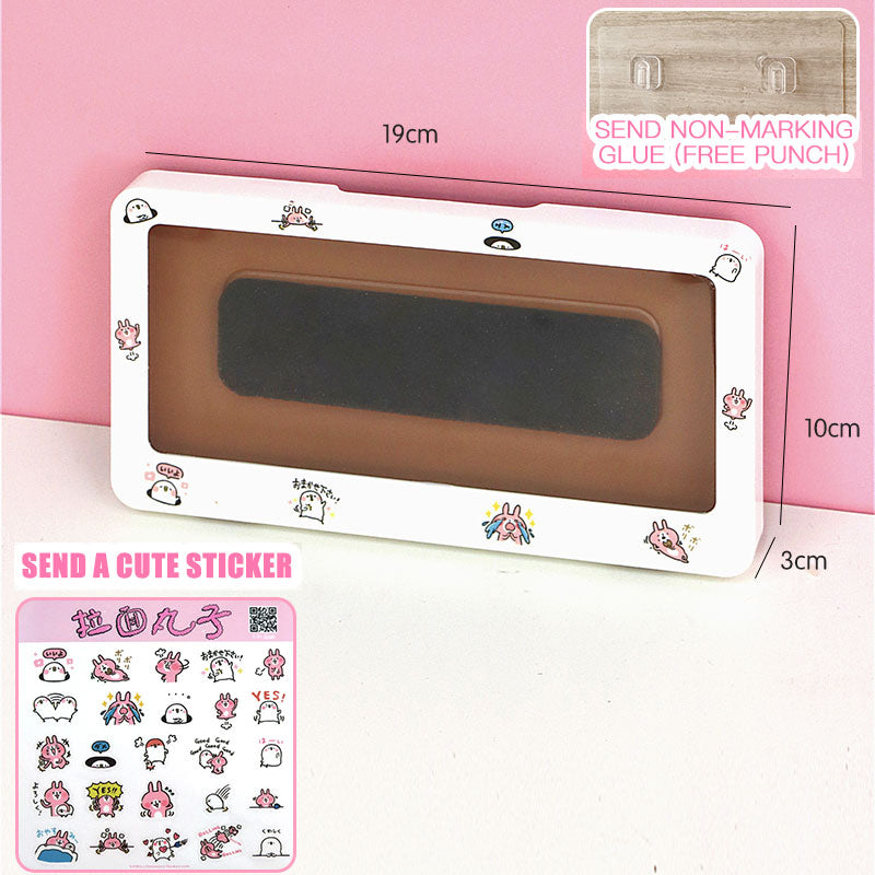 Bathroom Waterproof Mobile Phone Case Holder Shower Bath Room Toilet Wall Hanging Storage Rack Waterproof Smartphone Organizer