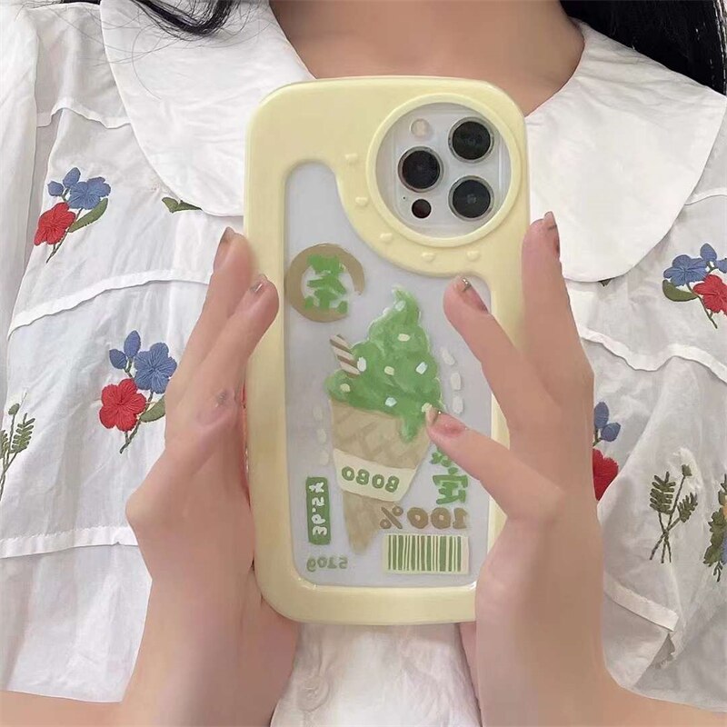 Luxury Cute Animal Cartoon Bear Clear Soft Phone Cases For iPhone 13 12 11 Pro Max X XS Max XR Lovely love lens Frame Cover Gift